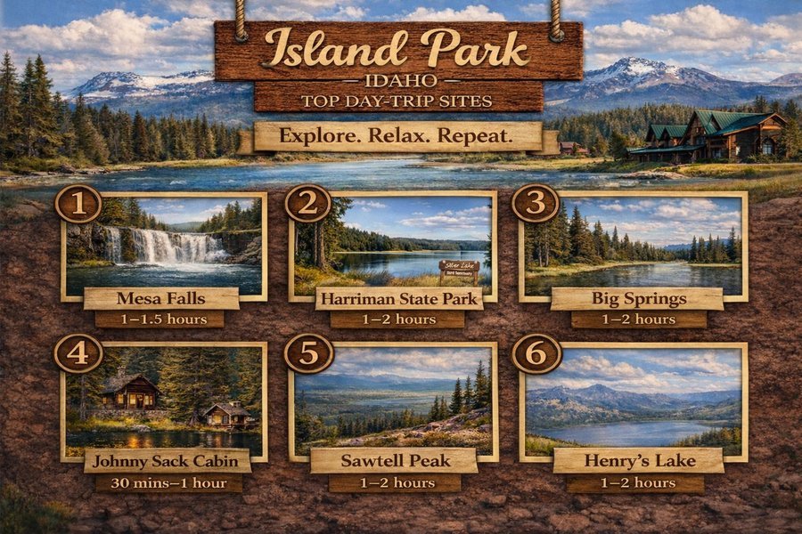 Island Park Idaho — Top Day Trip Sites